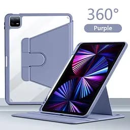 Чохол TPUCristal Pen holder 360 для Xiaomi Pad 7 / 7 Pro 11 2025 Фіолетовий - мініатюра 7