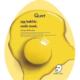 Маска для обличчя Quret Egg Bubble Smile Mask 28 г