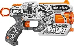 Пистолет BH134 Turbo & Fast с механическим барабаном с мягкими патронами 12шт "Вечеринка привидений" (6955046261134)