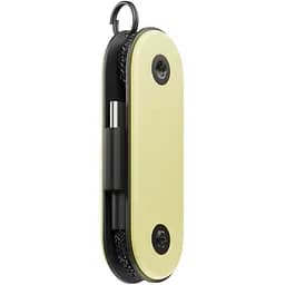 Кабель Native Union Pocket Cable USB-C to USB-C Lemon 0.17 м (POCK-C-LMO-NP) - мініатюра 2