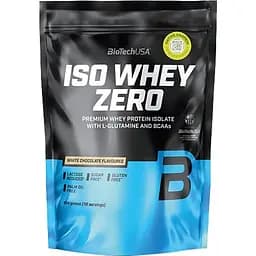 Протеїн BiotechUSA Iso Whey Zero 454 g White chocolate  г