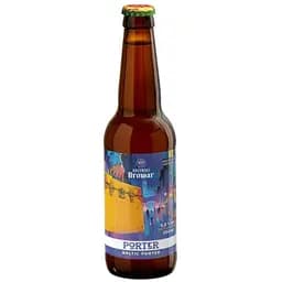 Пиво Volynski Browar Porter, темное, нефильтрованное, 5,8%, 0,35 л