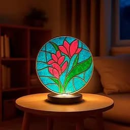 Набір для вітражного живопису за номерами "Весняні Квіти" Fabrika Decoru FDSGK-06 - мініатюра 5