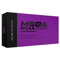 Аминокислоты Scitec Nutrition Mega BCAA 2300, 120 капсул