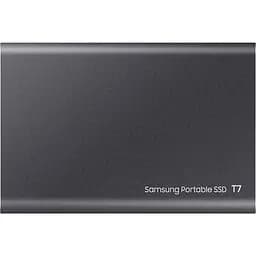 Зовнішній накопичувач SSD Samsung T7 1 TB (MU-PC1T0T/WW) Titan Gray - мініатюра 4