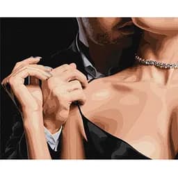 Картина за номерами Ideyka Ніжний дотик KHO8410, 40х50см