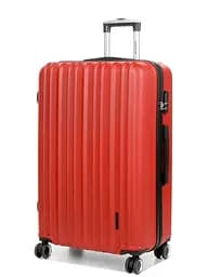 Валіза полікарбонат Великий (L) Airtex 623 98л 76x49x29см Червоний (Red) - мініатюра 1