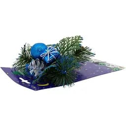 Гілочка Devilon декоративна 20 см блакитна (470983-4)