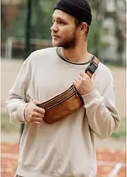 Поясная сумка мужская(бананка) Sambag 30,5х14 см 000148025