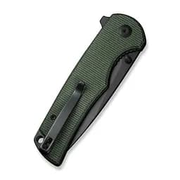 Ніж складаний Sencut Praktisk S24019-3 зелений Micarta, чорне лезо - мініатюра 6