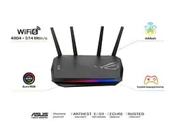 Маршрутизатор Asus GS-AX5400 4xGE LAN 1xGE WAN 1xUSB3.2 MU-MIMO OFDMA MESH gaming - мініатюра 7
