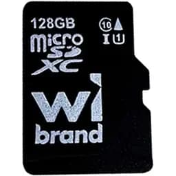 Карта памяти Wibrand 128Gb microSDXC (UHS-1) class 10 (WICDHU1/128GB)