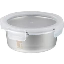 Контейнер для хранения Bergner Go Lovers 690 мл круглый (BG-36315-GY)