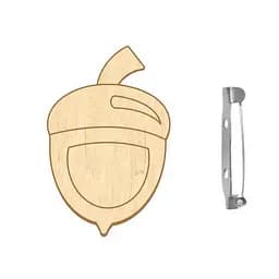 Заготовка броши для раскрашивания "Маленький желудь" Fabrika Decoru FDZB-106