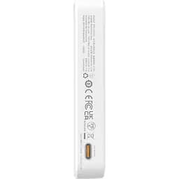 Портативна батарея Baseus MagPro Magnetic Bracket 5000mAh АКБ магнітний білий P10064101223-00 - мініатюра 5