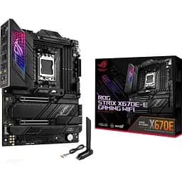 Материнська плата Asus Rog Strix X670E-E Gaming WiFi Socket AM5 - мініатюра 2