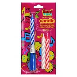 Свічка для торта музична