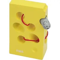 Дерев'яна шнурівка Viga Toys Сир (56281) - мініатюра 2
