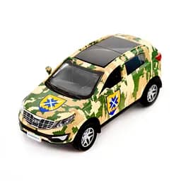 Автомодель TechnoDrive Шевроны Героев Kia Sportage R 56 ОМПБр (250362M)