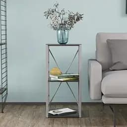 Етажерка 3/34 Серії Коннект 73x34x28 сірий ДСП Сосна Кембра 16мм FRD-104306