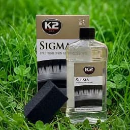 Гель для полировки и ухода за шинами K2 Sigma бесцветный 500 мл.