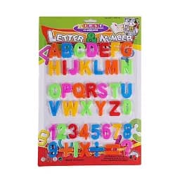 Набор букв и цифр магнитные, 26 букв, арифметические знаки