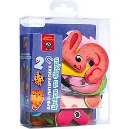 Гра розвиваюча магнітна Vladi Toys Диво-математика Цифри та фігури (VT5411-19)