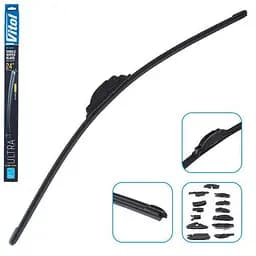 Щітка склоочисника Vitol Ultra 600-24" (безкаркасна) 13 адаптерів