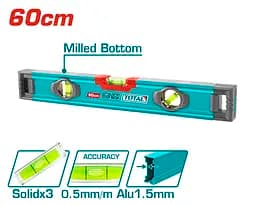 Рівень TOTAL TMT26028 600 мм - мініатюра 2