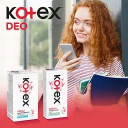Щоденні прокладки Kotex Deo Normal 56 шт. - мініатюра 6