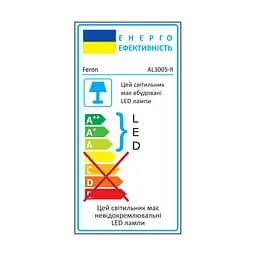 Світлодіодний накладний світильник Feron AL3005-R 18Вт 6500K білий - мініатюра 3
