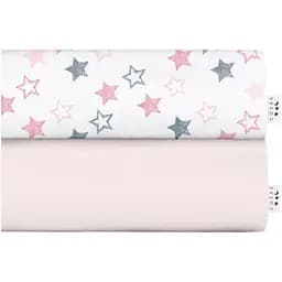 Набір простирадл полуторне Cosas ROSE/STARS 155х240 см (SetSheet_Rose_StarClGreyRose_155х240)