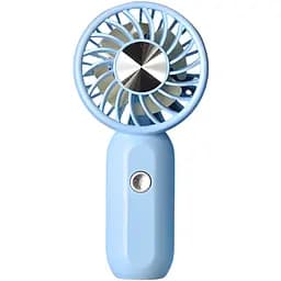 Дитячий портативний USB-вентилятор на акумуляторі блакитний (TML-266)