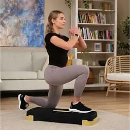 Степ платформа Hop-Sport HS-PP033AS чорно-золота - мініатюра 7