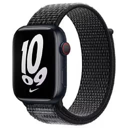 Ремешок Nylon для Apple Watch 38/40/41/42mm(ser.10) Black / Summit White
