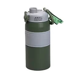 Термос Yiwu Sport HP-14-5GR з мундштуком і ручкою 600 мл, зелений - мініатюра 2