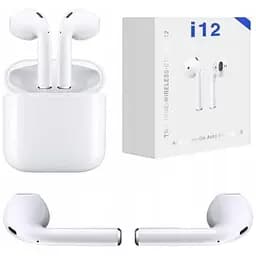 Навушники i12 Bluetooth 5.0 TWS білі - мініатюра 3