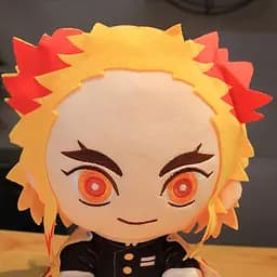 М'яка іграшка Клинок розсікаючий демонів Кедзюро Demon Slayer Kimetsu no Yaiba Kyoujurou 20 см P DS 25 - мініатюра 3