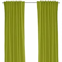 Шторы на кухню и в комнату Cosas Grass 180х250 авокадо 2 шт (Curtains_13Avocado_DUK_180x250)