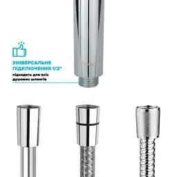 Водозберігаюча душова лійка Drop SPA1F-NANO100 із Nano SPA потоком - Економія 66% - мініатюра 8