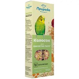 Колосок для хвилястих папуг Природа Мультивітамін 140 г (PR740020)