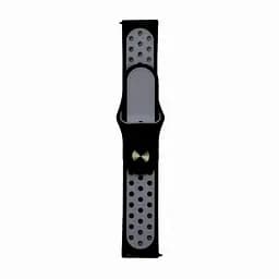 Ремінець Nike Sport 22 мм Watch Gear S3/Xiaomi Amazfit Black/Grey - мініатюра 2