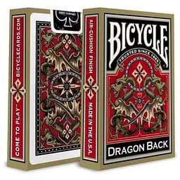 Карти гральні United States Playing Card Company Bicycle Dragon Back (red blue) (01830)