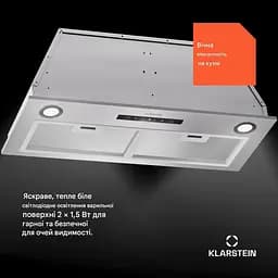 Витяжка Klarstein Paolo 72 520 м³/год (10045322) - мініатюра 2