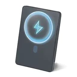 Повербанк (Power Bank) Brevia ePower 5000mAh MagSafe SuperSlim PD20W, Q15W LCD черный(45520MSB)