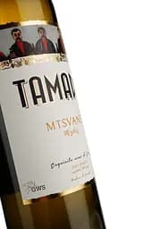 Вино Tamada Mцванe, біле, сухе, 13,5%, 0,75 л - мініатюра 3