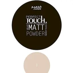 Пудра Maxi Color Perfect Touch Matt Powder тон 01 Біле дерево 10 г