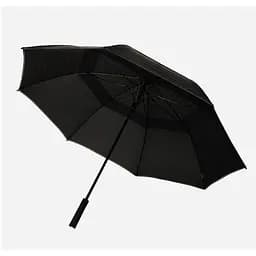 Парасолька RunMi Ninetygo Double-layer Windproof Golf Automatic Umbrella (6941413217156) чорна - мініатюра 3