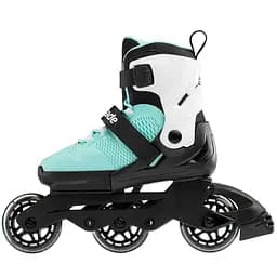 Дитячі ролики Rollerblade Microblade 3WD 36,5-40 Білий-Блакитний - мініатюра 4