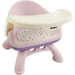 Стільчик для годування Bimbo BM-93497 зі знімним столиком, рожевий